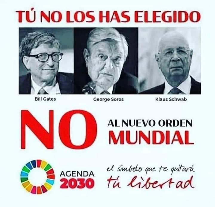 No al #NuevoOrdenMundial #Stop #Agenda2030