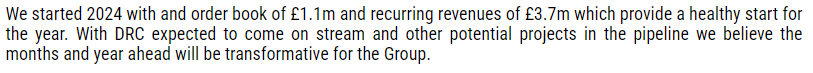 JimPrice83's tweet photo. #WSG made a 20 bagger projection in today's RNS. 
Numerous irons in the fire to kick start the move. 
Recent cash balance reported as £850k with £3m+ WC and ample banking facilities to act as buffer between now and the big deals.
Bring on DRC &amp; "transformative months" ahead https://t.co/XhFbgq2ZSj