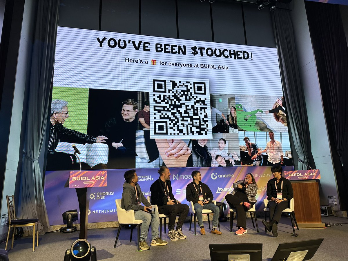 Very touching final @buidl_asia panel! $TOUCHED