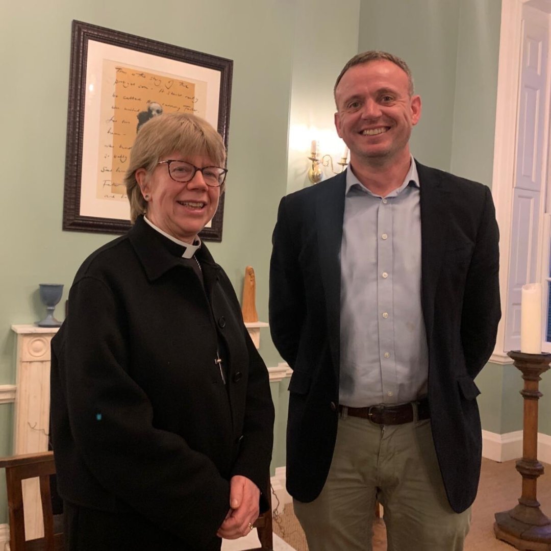 I'm looking forward to working closely with @bishopSarahM in her newly announced role as the next chair of @christian_aid - she will bring great experience, wisdom, and commitment, and has a track record of working for justice, and against poverty