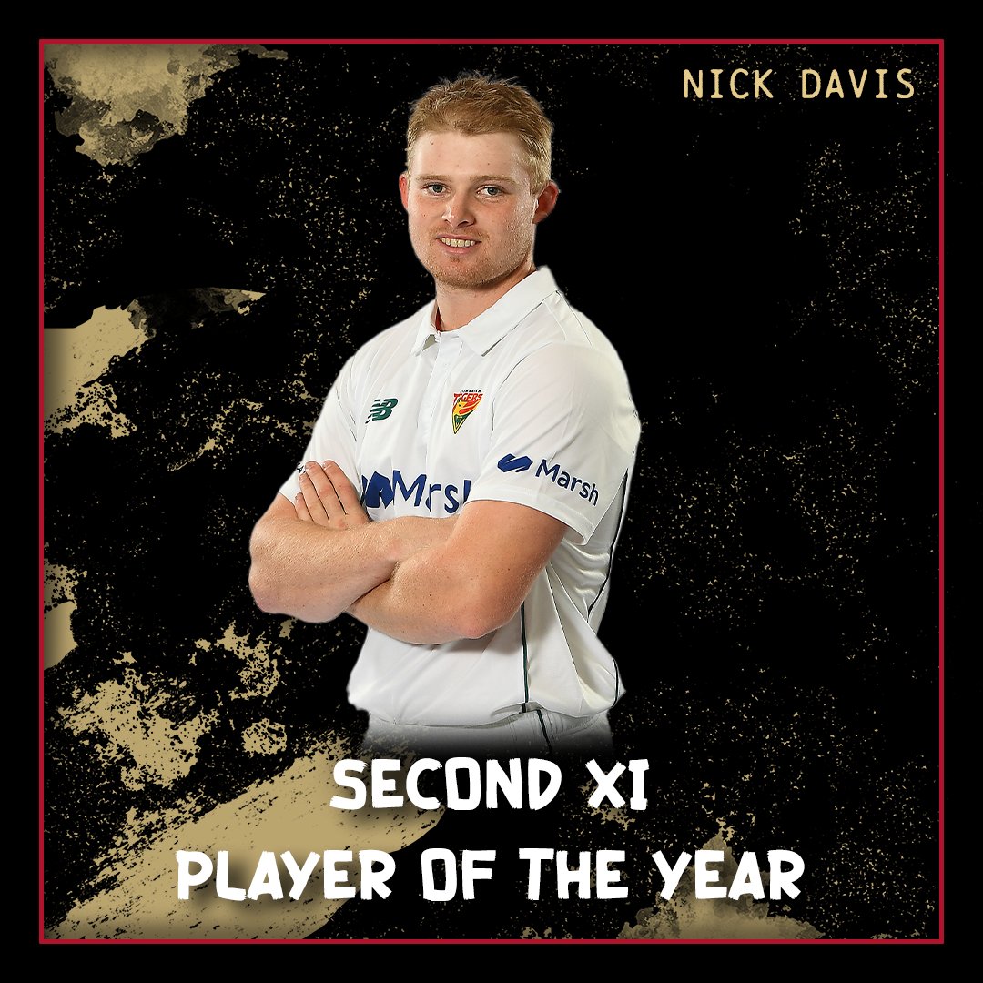 The Second XI player of the year - Nick Davis! Snicko went from strength to strength this season 💪 #WeAreTigers