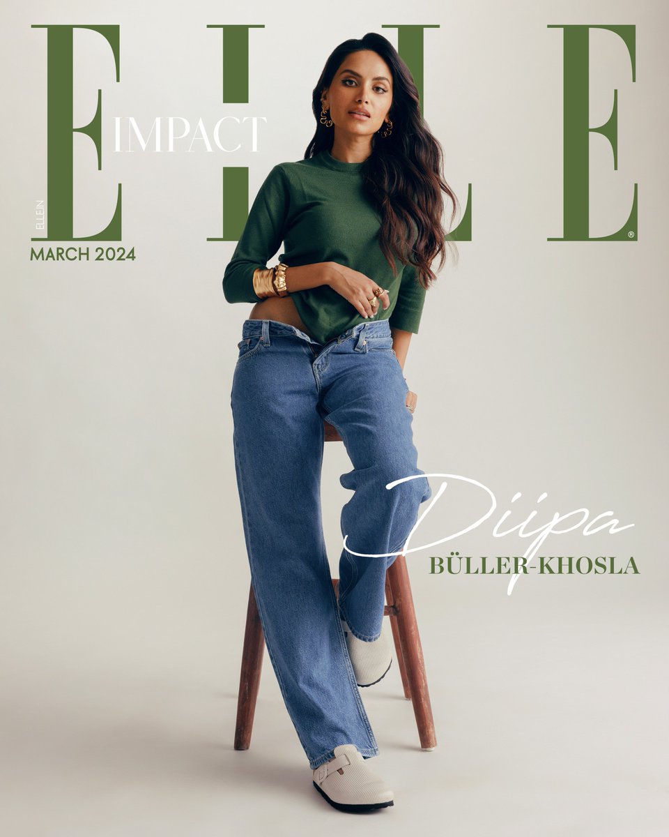 #ELLEImpact: Content creator, entrepreneur, social worker, beauty guru—it's hard to put Diipa Büller-Khosla (@diipakhosla) in a box, and that's precisely where her charm lies.  Head to the link in 🔗 to read more about our digital cover star.