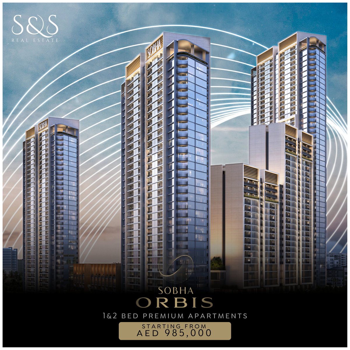 ss__property's tweet photo. Sobha ORBIS ✨

A vibrant city within a city🏢. Sobha Orbis emerges as an emblem of refined living, beckoning those who crave the pinnacle of sophistication. It is the epitome of urban living. 

📍Motor City, Dubai
💵 Starting From AED 985,000 https://t.co/0QYLFE3HNq