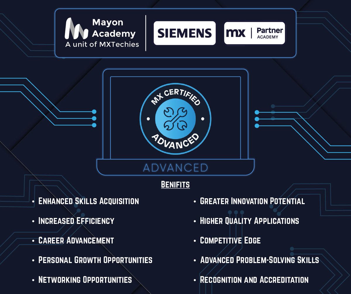 MayonAcademyMX's tweet image. Limited Spots! Master Mendix Development with Advanced Course.
Don't miss out on the opportunity to level up your Mendix skills! Our Advanced Developer Course is filling up quickly, so secure your spot today!
mayonacademy.com/courses/mendix…
#MendixAdvanced #MendixDevelopment