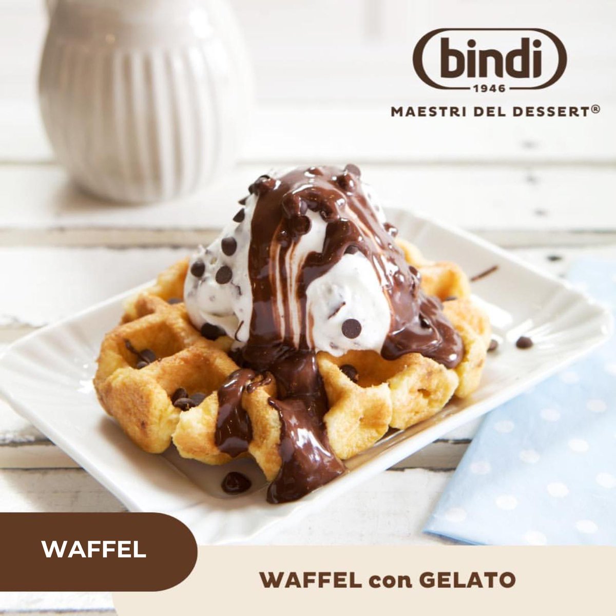 MassariFood's tweet photo. Con il gelato, con il cioccolato, con la frutta o lo zucchero a velo. Quanti modi conosci di accompagnare un waffel? Vai su https://t.co/VytmsJgX6W 
#massarifoodservice #lapiugrandepasticceriaditalia #maestrideldessert #bindidessert #waffel #waffle #ristorazione #hotellerie #bar https://t.co/d4fsJx71pT