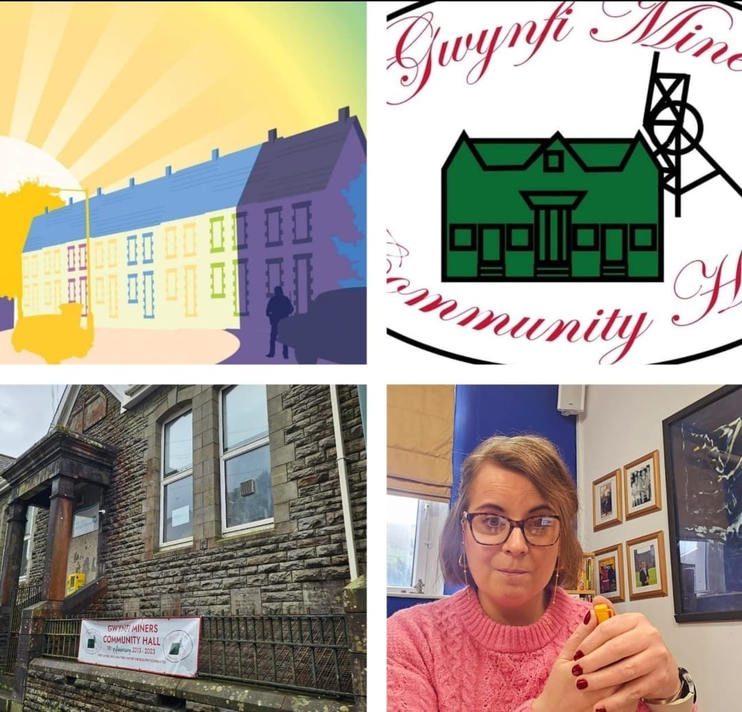 After a very busy two weeks of meetings and admin was lovely to be back out in community meeting exciting new groups and businesses to chat about their ideas. A lovely welcome as always from @GwynfiMiners thank you