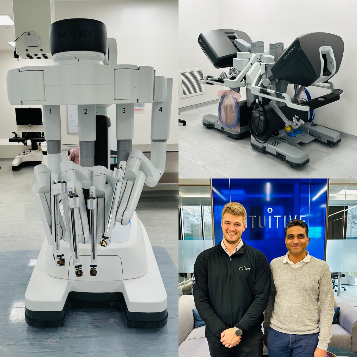 🚨Twenty months ago I performed @WestHertsNHS's first robotic-assisted surgery with #Versius, and our multi-speciality RAS programme has exceeded 340 cases with our two @CMRSurgical robotic systems. 🤖 Today we welcomed @IntuitiveSurg to join our RAS programme. Our #DaVinciXi…