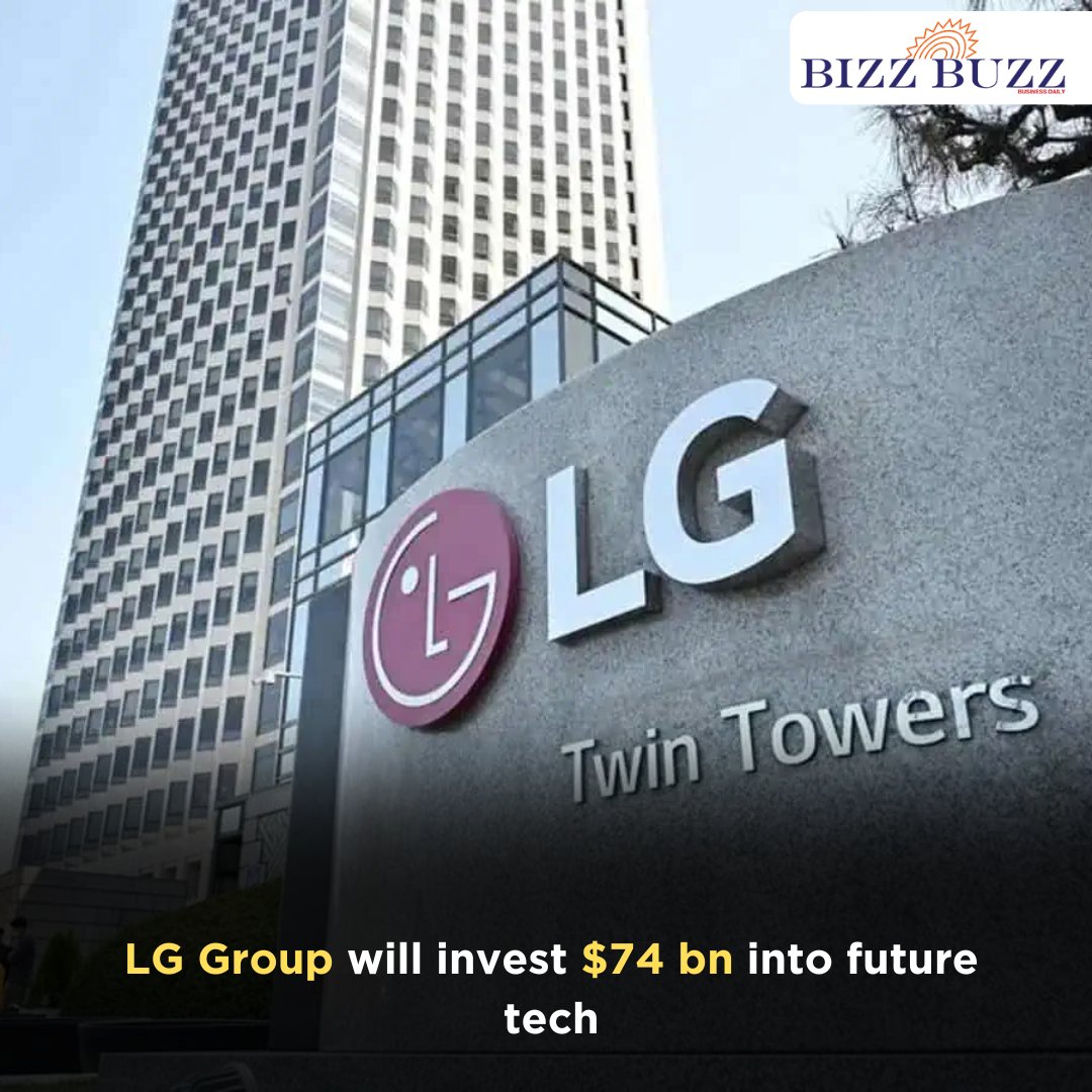 LG Group said on Wednesday it will invest 100 trillion won ($74.4 billion) in South Korea by 2028 to sharpen future technologies and seek new growth drivers.

Check out the story : bizzbuzz.news/technology/lg-…

#LG #investments #futuretechnologies #artificialintelligence…