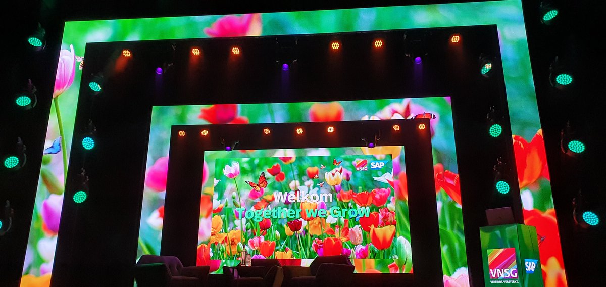 Beautiful @VNSG stage for the Together we grow event