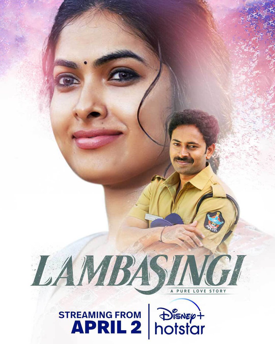 Feel the love in this enchanting tale 💓✨ #LambasingionHotstar Streaming from April 2nd! @BharatRaj0921 @DiviActor @naveengandhidir @kalyankrishna_k @SreedharSri4u