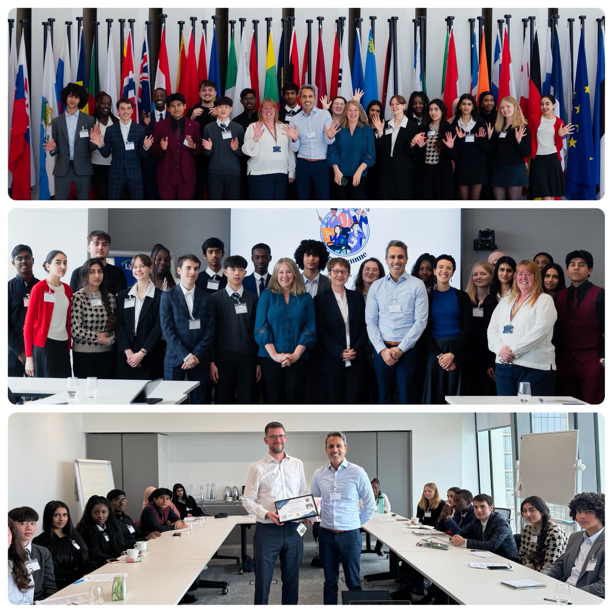 This week, our Future Leaders had the opportunity to hear from the president of the @EBRD @OdileRenaud and take part in an Ops Comm experience with David Allan. A huge thank you to EBRD’s D&I team for making this day possible! #EducateEngageEmpower