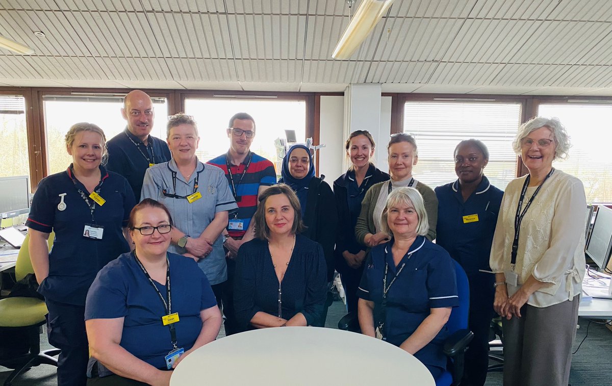 Thanks to Lorraine Taylor from NHSE who visited our Urgent Community Response service. Lorraine said her visit was informative and valuable - 'It was evident that teams are extremely skilled at providing appropriate care to help people remain in their homes, where appropriate'.
