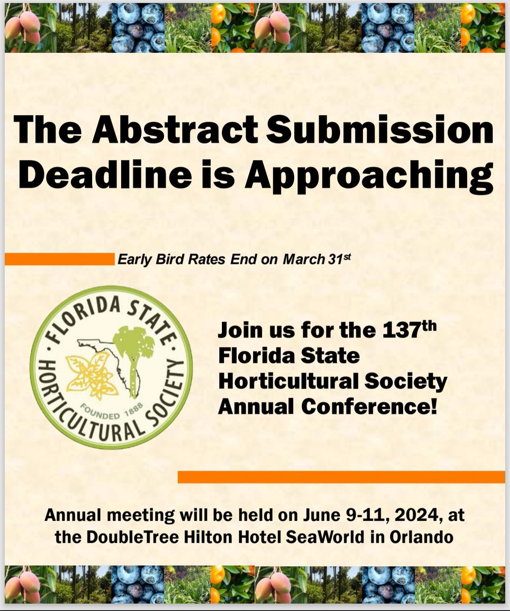 Good morning everyone🌞 The abstract submission deadline for our upcomingw event is approaching! 📝 Don't miss out – mark your calendars. The deadline is March 31st! #FSHS'