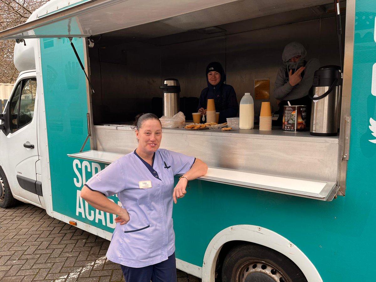 Last week, David and Lathan were at Ferrylee Care Home serving hot drinks & homemade treats from our Academy. Residents and staff LOVED the cookies & shortbread. The experience helped our young people, to grow CONFIDENCE in a mobile setting (Scran Van) and to build COMMUNITY ties