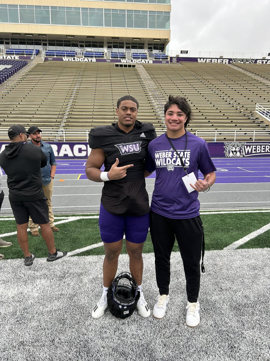 Thomas Mauga (@tmaugs) on Twitter photo Had a great day <a href="/weberstatefb/">Weber State Football</a> Junior Day on Saturday! Thank you <a href="/skyler_ridley/">Coach Ridley</a> for inviting me! I was also at Weber State yesterday for an unofficial with <a href="/kanuch78/">Powerhouse Training - UT</a>! Had a great day <a href="/weberstatefb/">Weber State Football</a> Junior Day on Saturday! Thank you <a href="/skyler_ridley/">Coach Ridley</a> for inviting me! I was also at Weber State yesterday for an unofficial with <a href="/kanuch78/">Powerhouse Training - UT</a>!