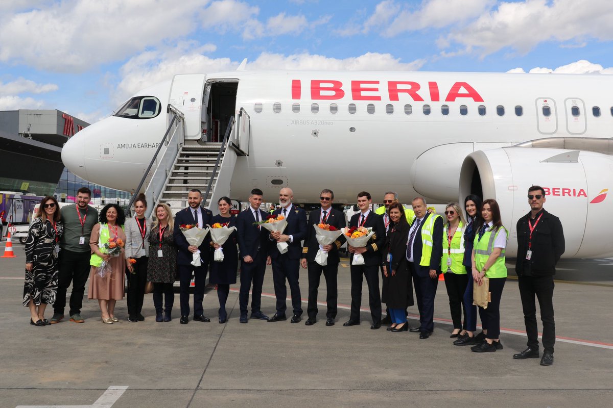 Iberia tweet picture