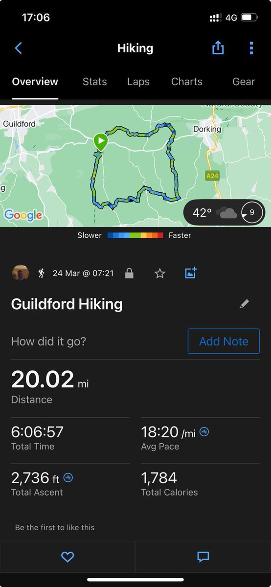 2 weeks until the walk
20 mile practice completed last weekend.

Huge well done and thank you to Mr Conquer who is walking the wight in aid of our onsite charity Eikon #Inspired2Achieve #Enrichment #newhaw #community #FullbrookFamily #eikon

justgiving.com/page/mr-conque…