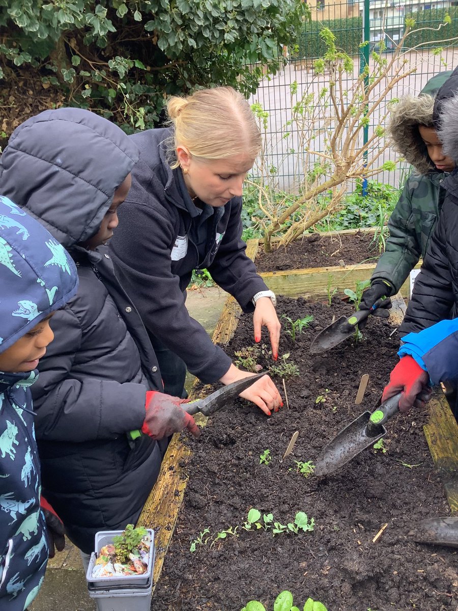 Year 2 loved working with the Big City Butterfly and Moth Conservation Team. They got hands on planting moth friendly #flowers to help attract more moths and butterflies to the playground. Keep an eye out! 🦋🌳 #Eco #Plants #Green