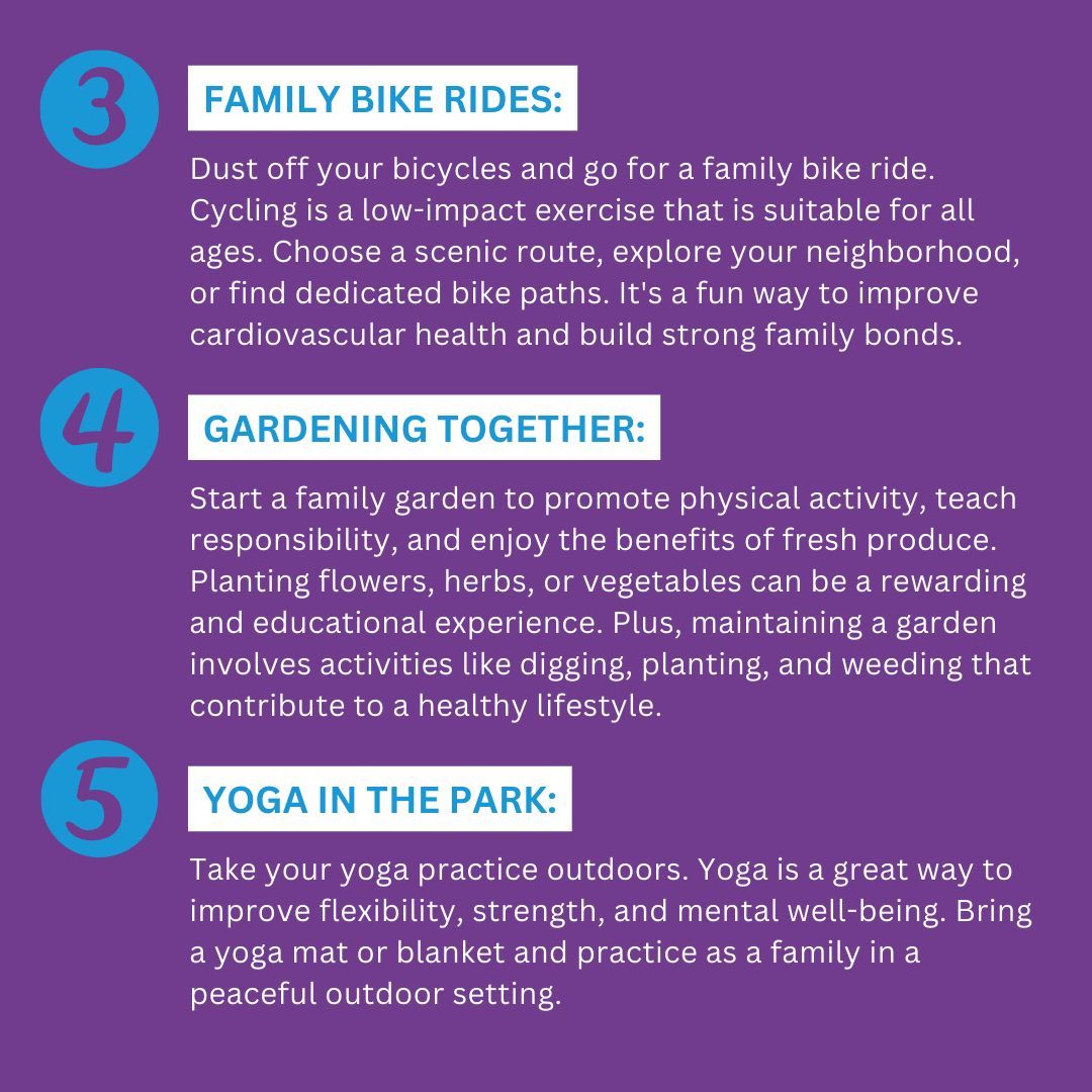 Spring into wellness with these five family-friendly activities that can be enjoyed together, embracing the spirit of the new season. What would you add to the list? 🌸⛅🍃 #FamilyWellnessFun #SpringActivities #WellnessTogether #OutdoorAdventures #NSOHT