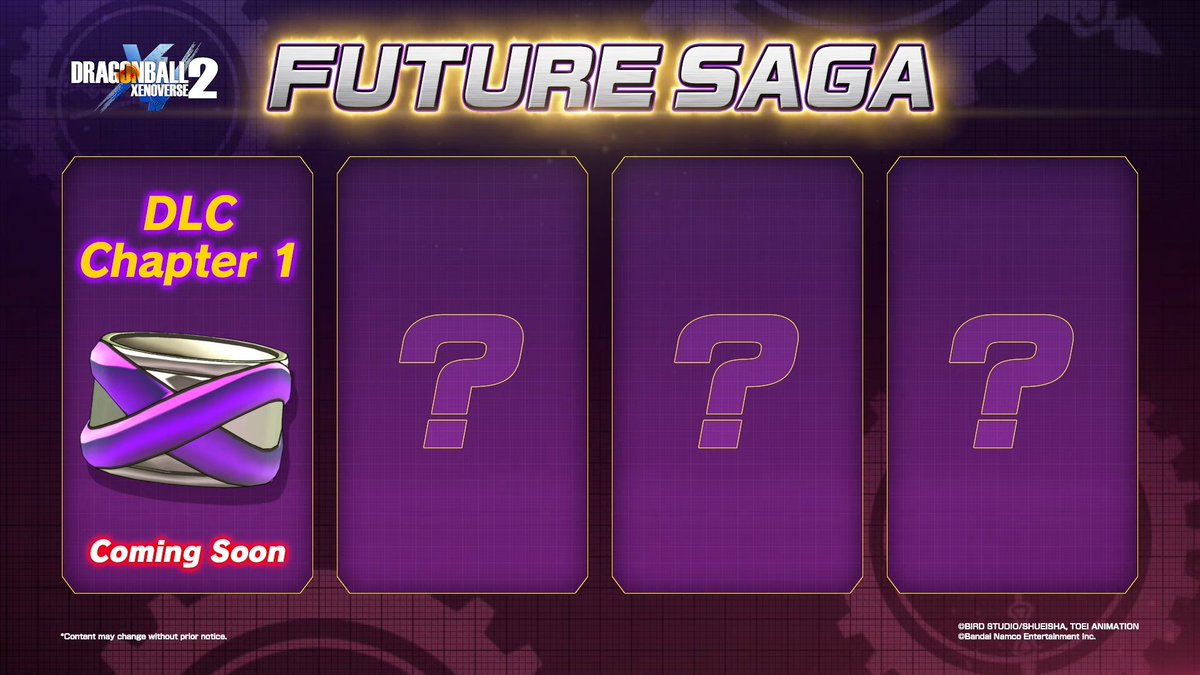 Wario64's tweet photo. DRAGON BALL Xenoverse 2 = FUTURE SAGA Chapter 1 Teaser Trailer https://t.co/lmrVXMorj7

"The FUTURE SAGA is coming soon to DRAGON BALL Xenoverse 2 and will include four parts." https://t.co/HMwNUGmCDE