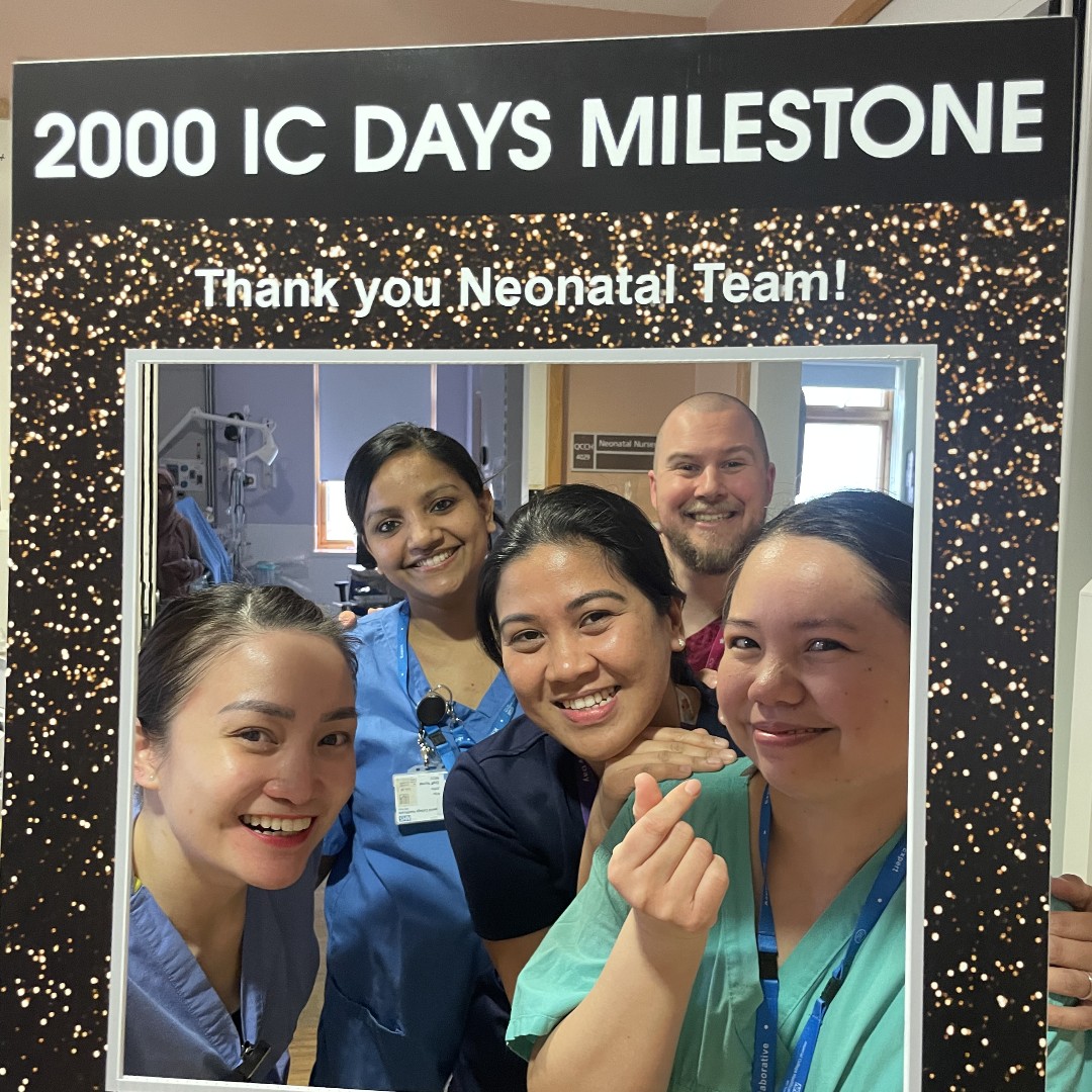 ImperialPeople's tweet photo. Last week, our neonatal intensive care team at Queen Charlotte’s and Chelsea Hospital met the key standard of providing 2,000 ‘bed days’ of care annually for the first time since the pandemic. Well done team 💙

➡️ https://t.co/tnUeCoXZdp https://t.co/beWIPA49dL