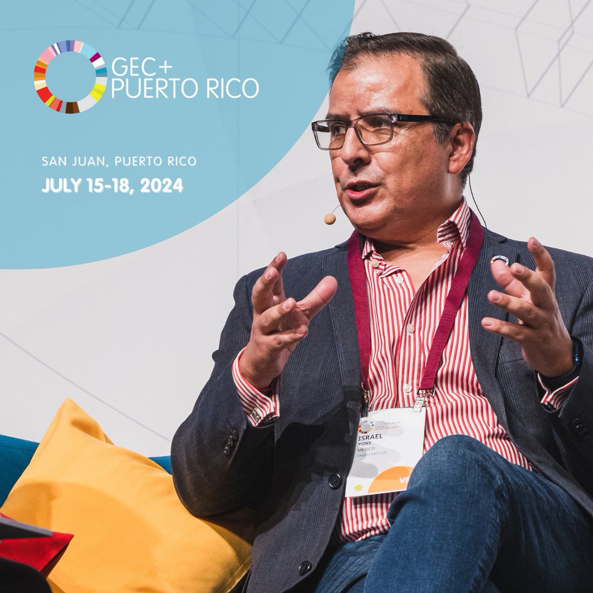 GEC+Puerto Rico will bring an ambitious vision for Latin America + the Caribbean to life. Join us July 15-18, 2024 in San Juan: gecplus.co/puertorico #GECPlusPR