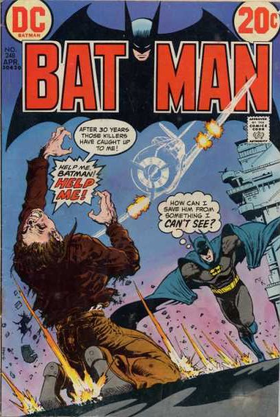 Batman #248 cover by Mike Kaluta #Batman #DCComics #BronzeAgeComics #ComicArt #MikeKaluta