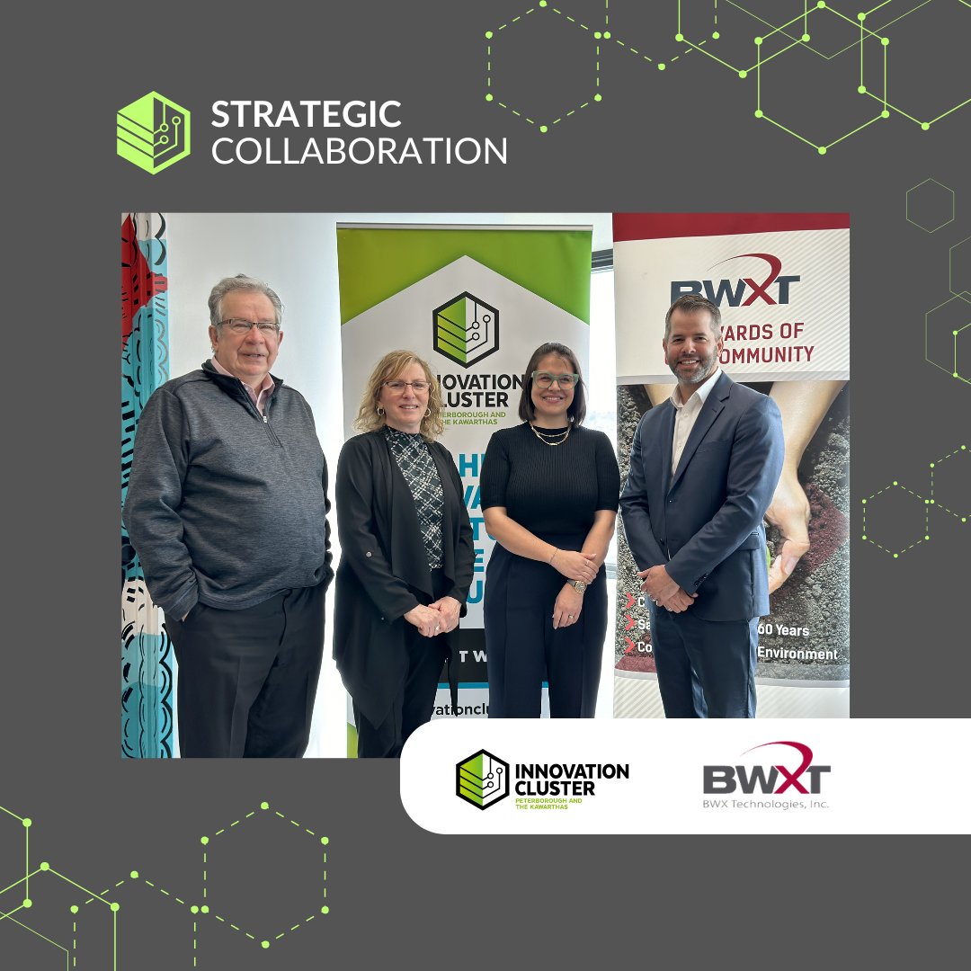 Innovation Cluster & @bwxtnec announce a strategic collaboration to drive innovation & economic growth. Key points: Boost local jobs Advance clean technology Strengthen the economy Full details: innovationcluster.ca/news/bwxt-anno…