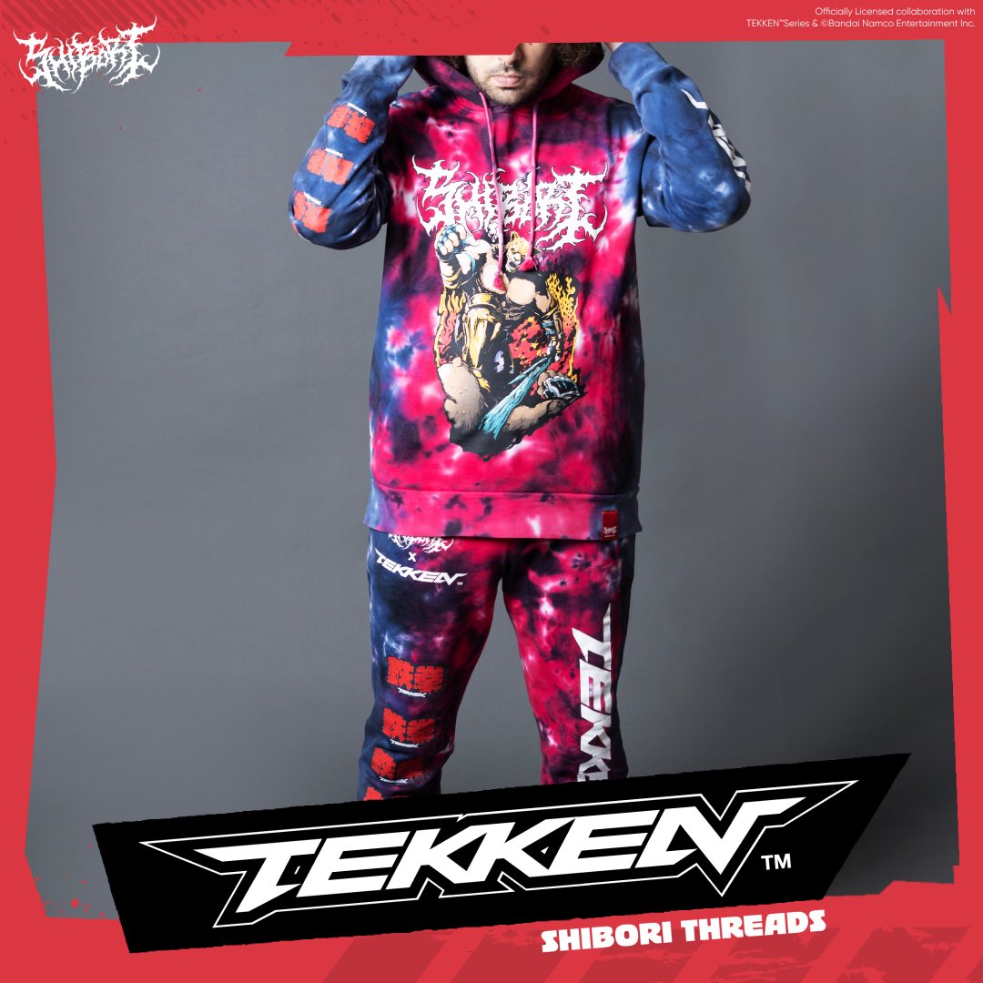 shiborithreads's tweet photo. TONIGHT starting at midnight EST

Shibori Threads x @TEKKEN https://t.co/yAvR70SmGQ