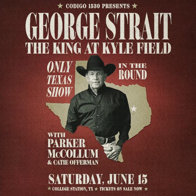 Is this still real life y’all?! Texas, I can’t wait to be back in my home state in June. Tickets on sale for The King at Kyle Field TODAY at 10AM CT at thekingatkyle.com 🤠