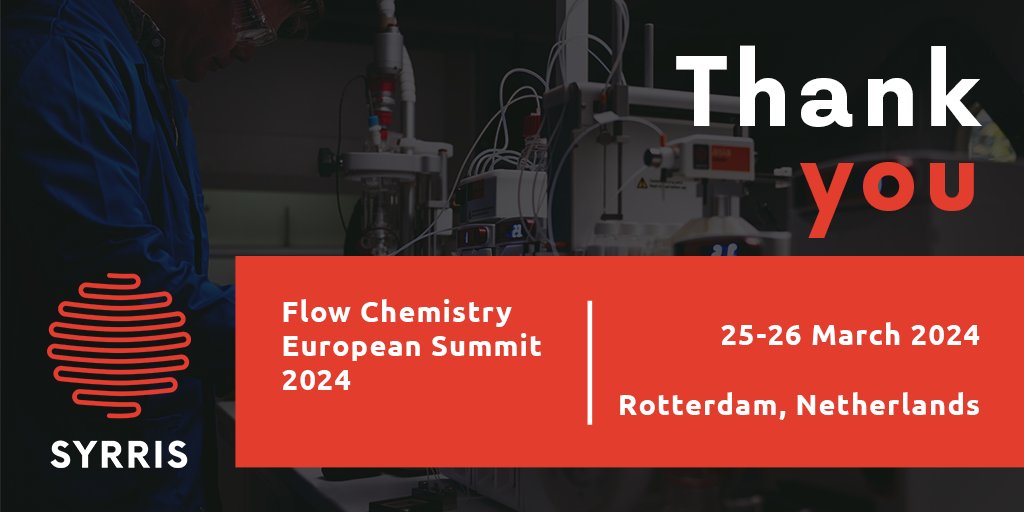 We enjoyed exhibiting at Flow Chemistry European Summit 2024 in Rotterdam, The Netherlands this week. It was a good opportunity to share our knowledge of flow chemistry and to showcase the latest batch and #flowchemistry equipment. #FCES2024 #Syrris #Chemistry #AGIGroup