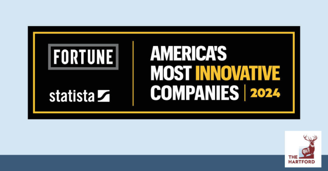 CPbartolo's tweet photo. The Hartford has been named to Fortune's list of America's Most Innovative Companies for the second year in a row. https://t.co/bE79W7AVlU #IWork4TheHartford https://t.co/j55V5VwaPZ https://t.co/Hq5dWhZulj