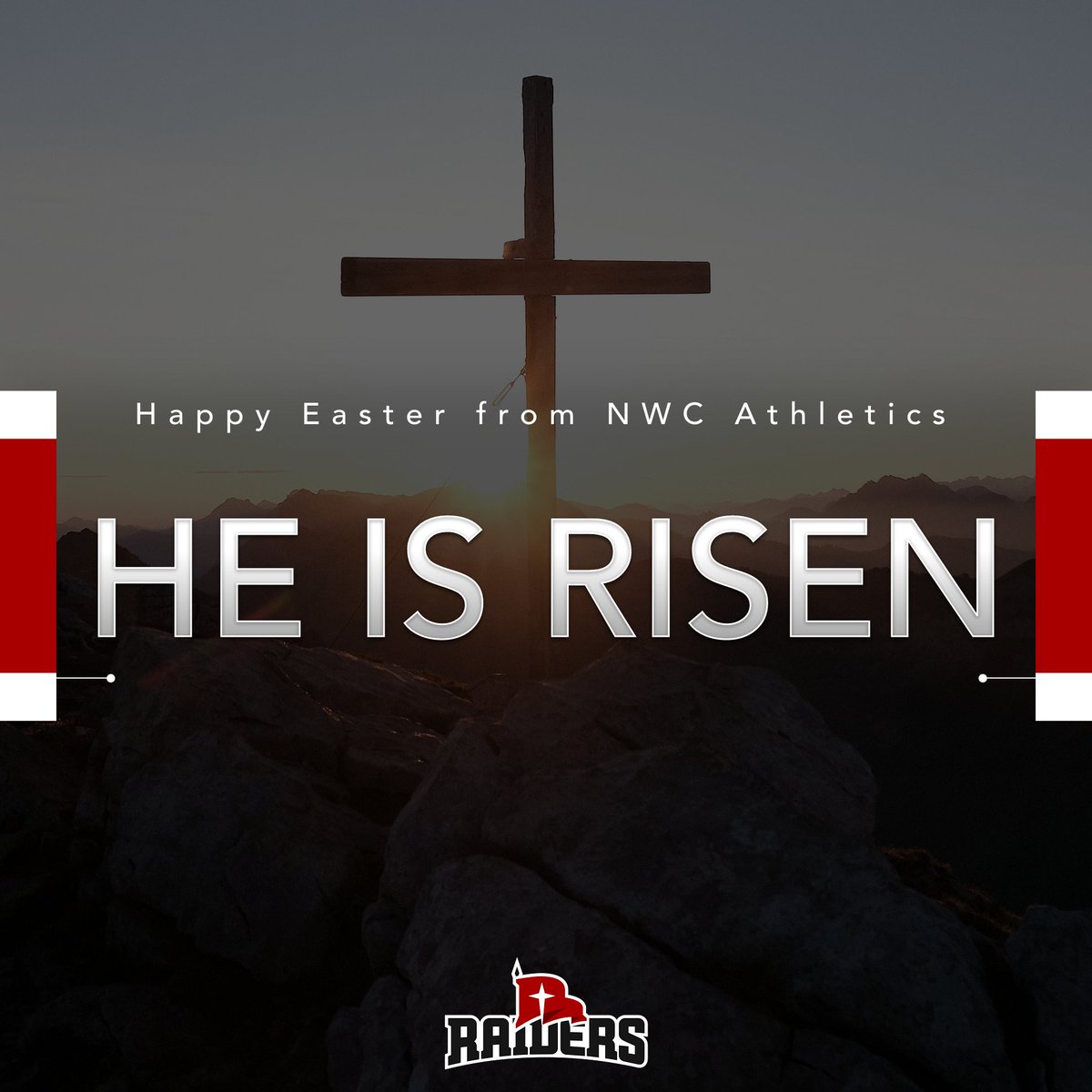 We join our Red Raider family in celebrating the hope of the Resurrection. Happy Easter, Raiders! #RaidersStandOut