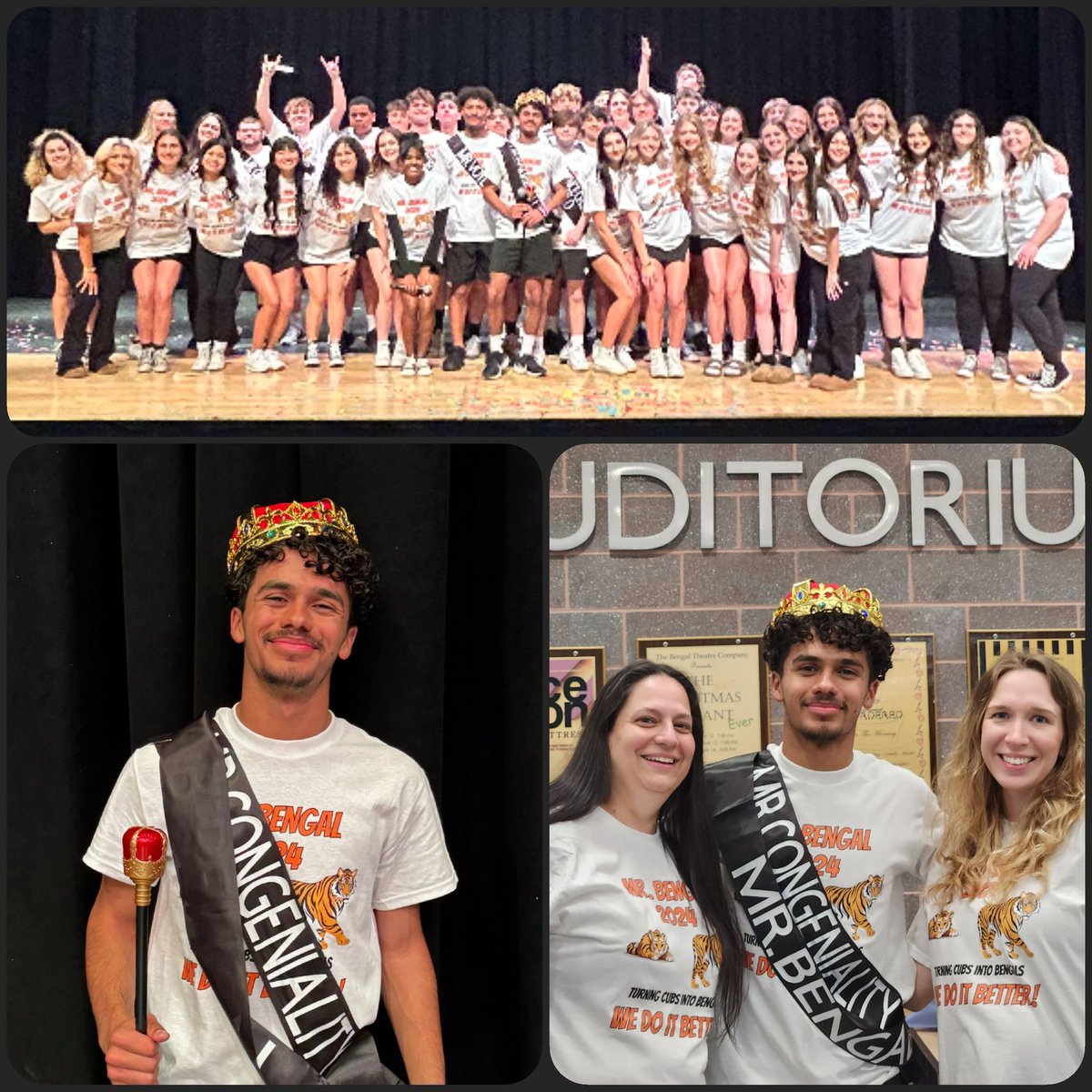 Mr. Bengal 2024! Such an amazing group of kids! Congratulations to Julian Cruz, Mr. Bengal 2024!