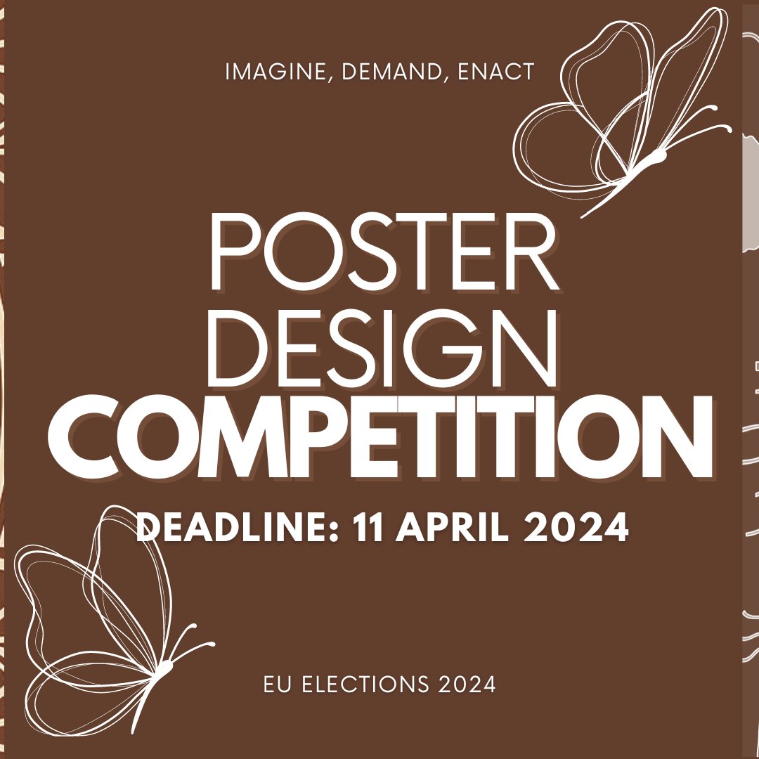 🎨 Join our poster design competition and let your work stand up for social justice, citizens’ & migrants rights, and voter engagement ahead of the European Elections 2024. 🗓️ Deadline: 11 April 2024 ✨There’s also a prize! Find out more: euroalter.com/imagine-demand…