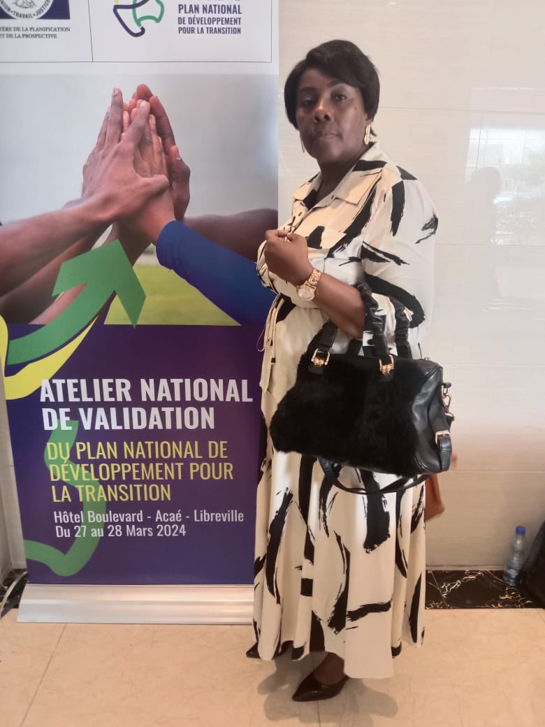 Le @WWFGabon engagé auprès du Gouvernement gabonais. En tant qu’acteur majeur de la protection de l’Environnement au Gabon m,la Directrice Nationale du WWF Gabon participe,du 27 au 28 mars à l'Atelier National de Validation du Plan National de Développement pour la Transition.