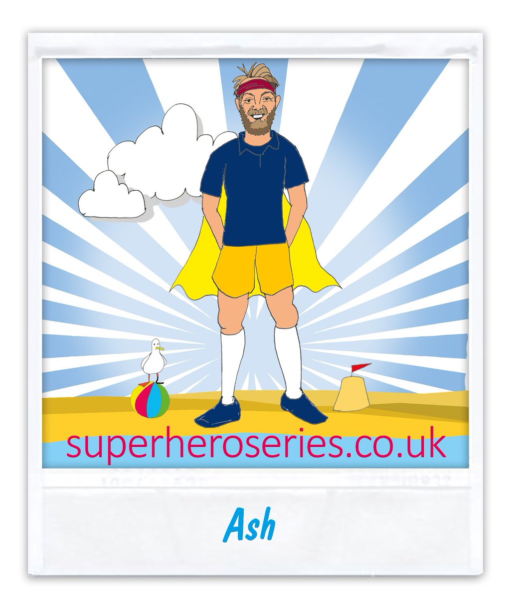 KAPOW! This Series is for all the unsung Superheroes who boldly face what life throws at them & you can't get more SUPER than Ash. This former military machine has unbelievable determination & a belly laugh to match. KABOOM!  superheroseries.co.uk @WeAreInvictus @HelpforHeroes