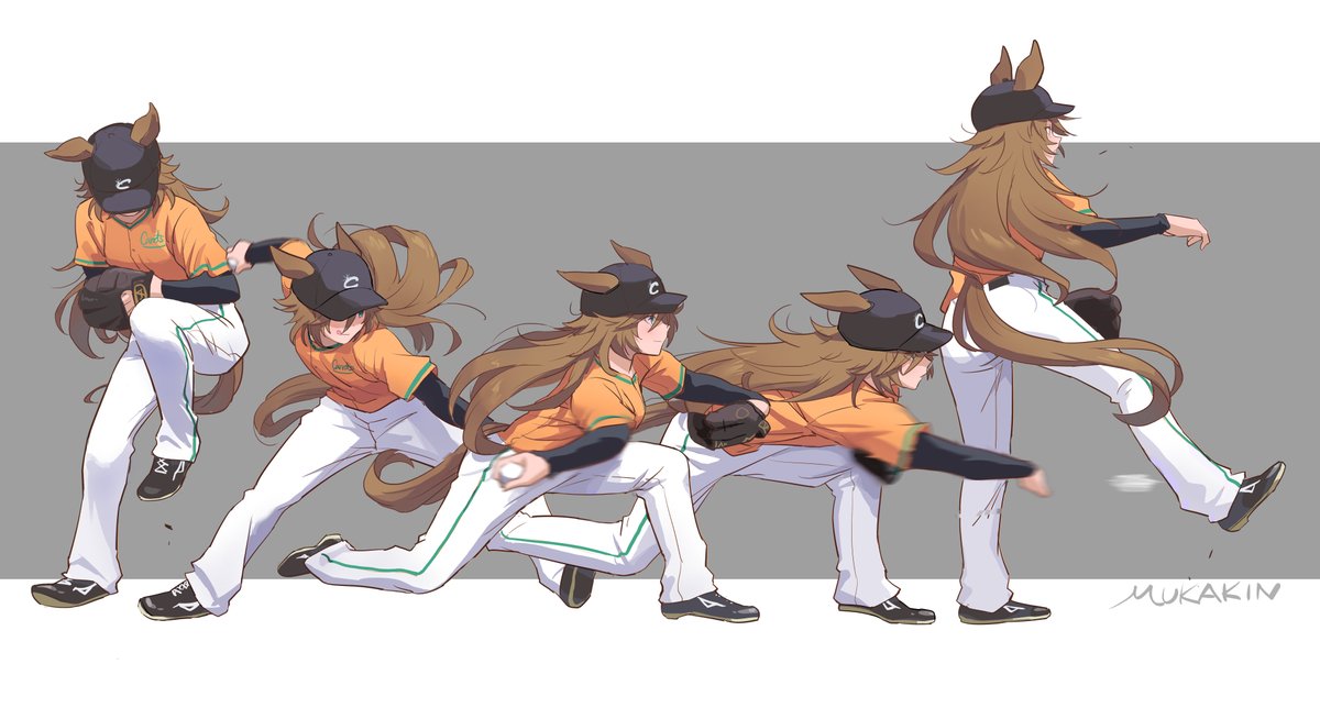 mr. c.b. (umamusume) 1girl long hair shirt brown hair long sleeves hat animal ears  illustration images