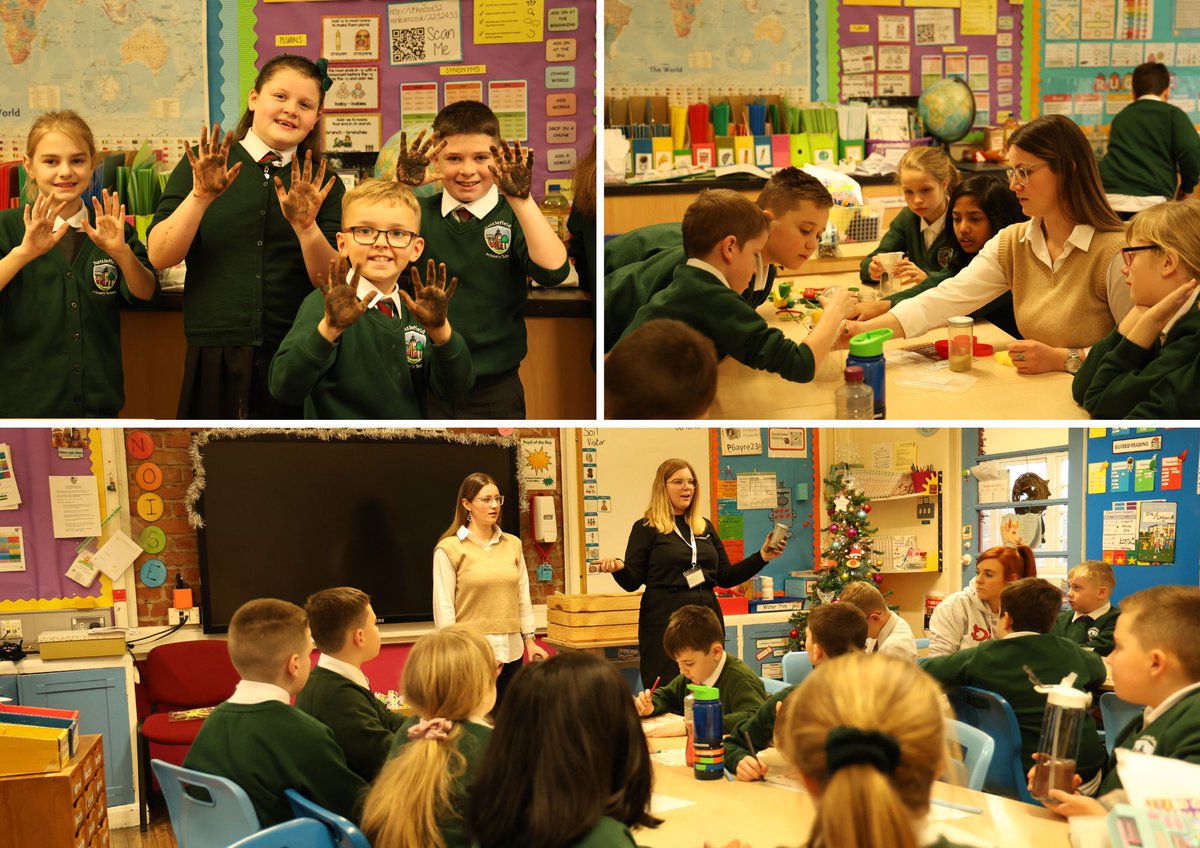 Soil fixes everything. 🪴
 
<a href="/Soil_Science/">British Society of Soil Science</a> has been educating the next generation of ‘soil explorers’ on the environmental significance of soil, during their Annual Conference in Belfast. 

Read more about this inspiring educational outreach event here:  lnkd.in/eMY47ctM