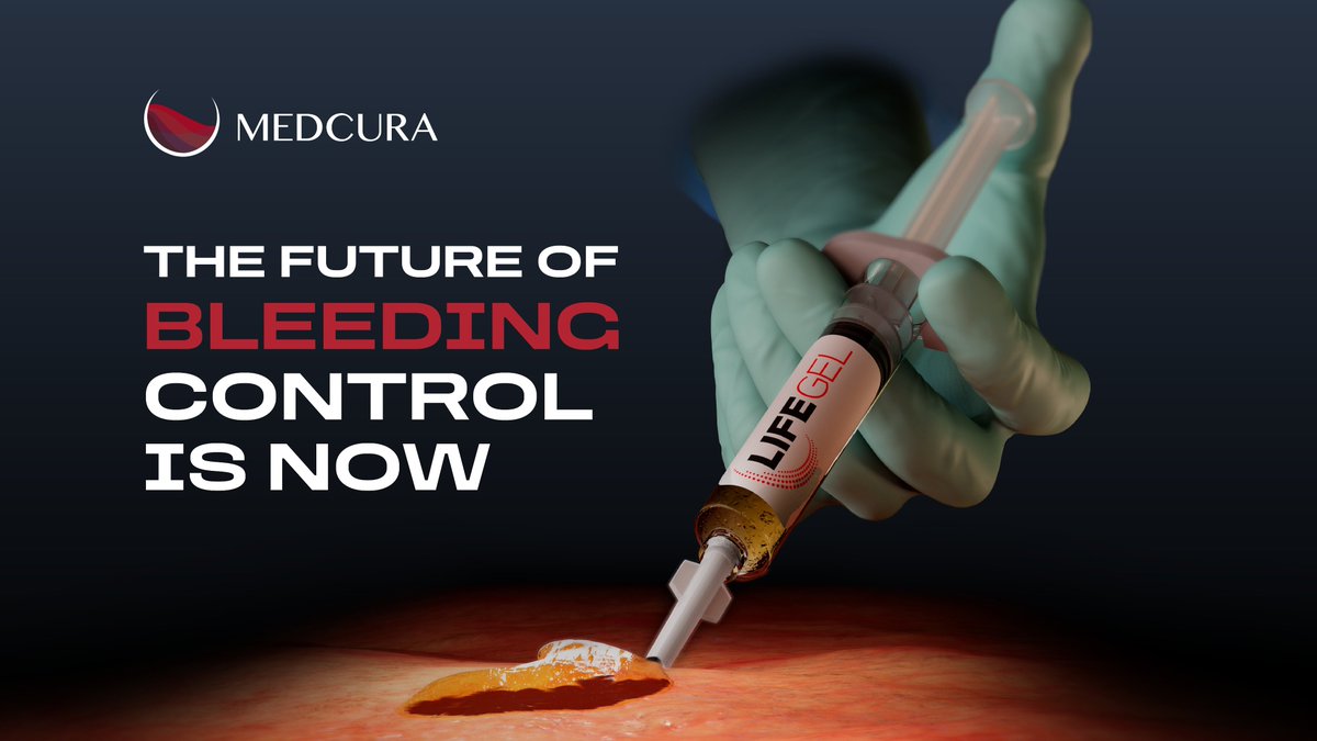 MedcuraInc's tweet photo. At Medcura, our  breakthrough biopolymer technologies and LifeGel™ platform are redefining hemostasis with solutions designed to address real problems — for patients, surgeons, and payers. To learn more or see it in action, visit Medcura’s new website at https://t.co/ClRGLiHuk3. https://t.co/QCsYBn2sUm