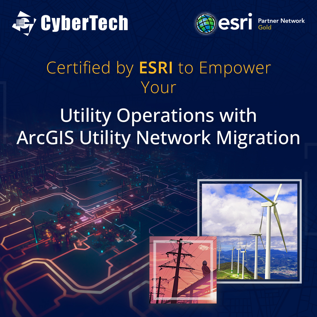 Unlock the full potential of your utility operations with certified expertise in ArcGIS Utility Network migration. Empower efficiency, streamline workflows, and elevate performance with seamless integration.

#CyberTech #ArcGIS #networkmanagement #ESRI #seamless #integration