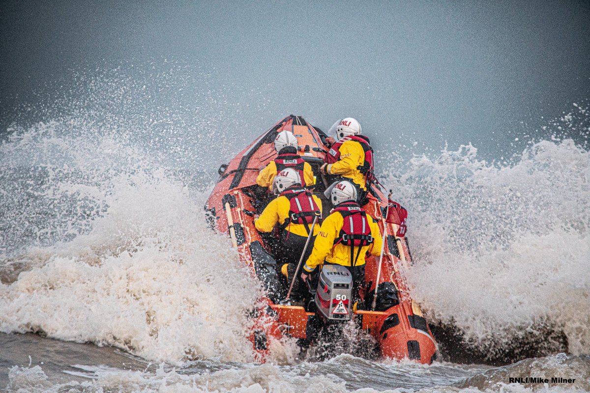 Bridlington's inshore lifeboat 'Ernie Wellings' will be launching on exercise tomorrow evening at approximately 5:45pm (Tuesday 2 April 2024). subject to operational requirements. #rnli200 #onecrew #SavingLivesAtSea #charity #Lifeboats #dclass