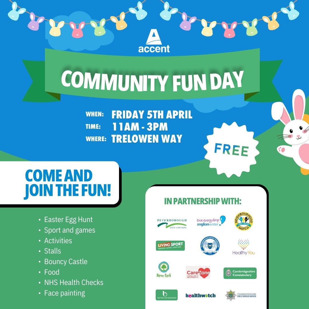 Living Sport is thrilled to announce our participation in the Trelowen Community Fun Day!📷 Come and find us and explore a variety of goodies and fun. See you there! @AccentHousing @HealthyYouCP @PeterboroughCC @AnglianWater @HealthwatchE @NeneParkPboro