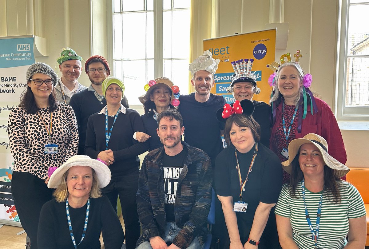 Today is ‘Wear a Hat Day’ to support brain tumour research 🎩 Our Finance Directorate have donned their hats for the occasion, hoping to spread awareness about brain tumours and show support for those facing them. #WearAHatDay #BrainTumourResearch
