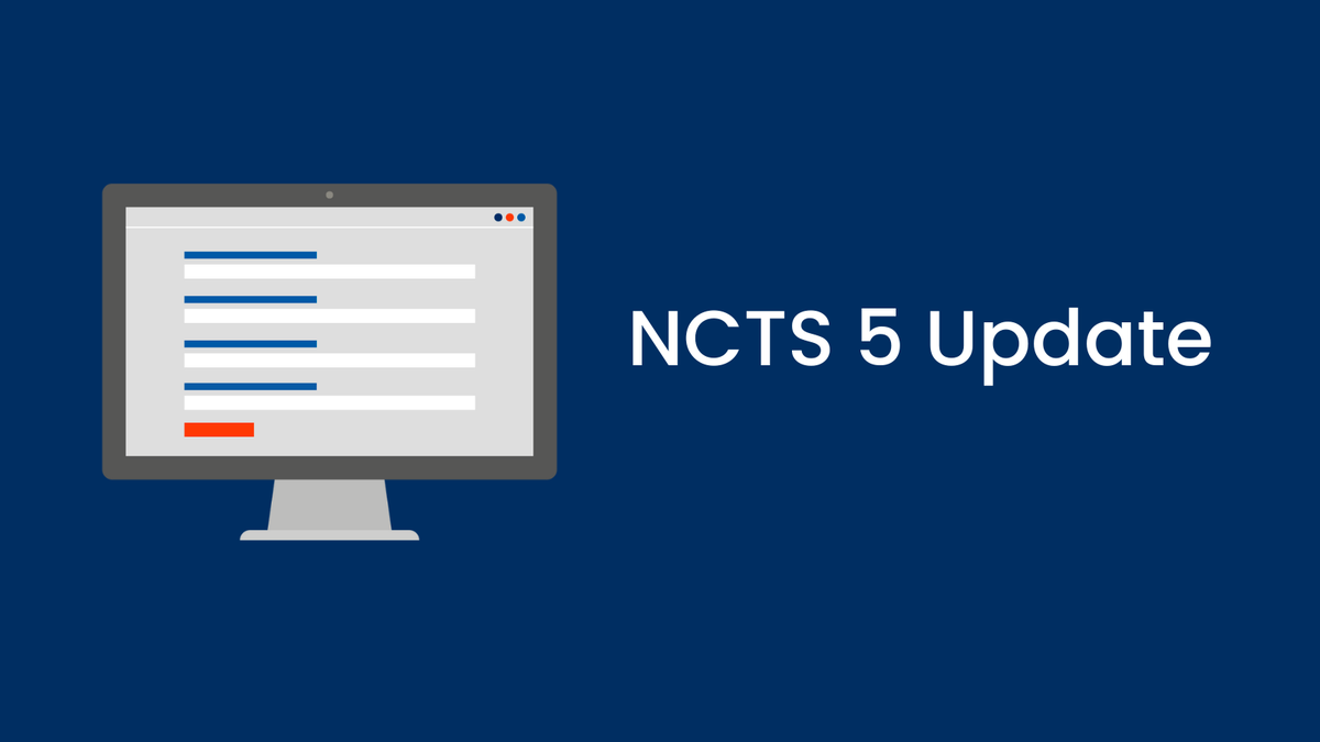 Following the initial announcement related to NCTS 5 implementation, HMRC has released further Phase 5 information listing a number of changes.

Click here for more information: ow.ly/ab6k50R49Ws