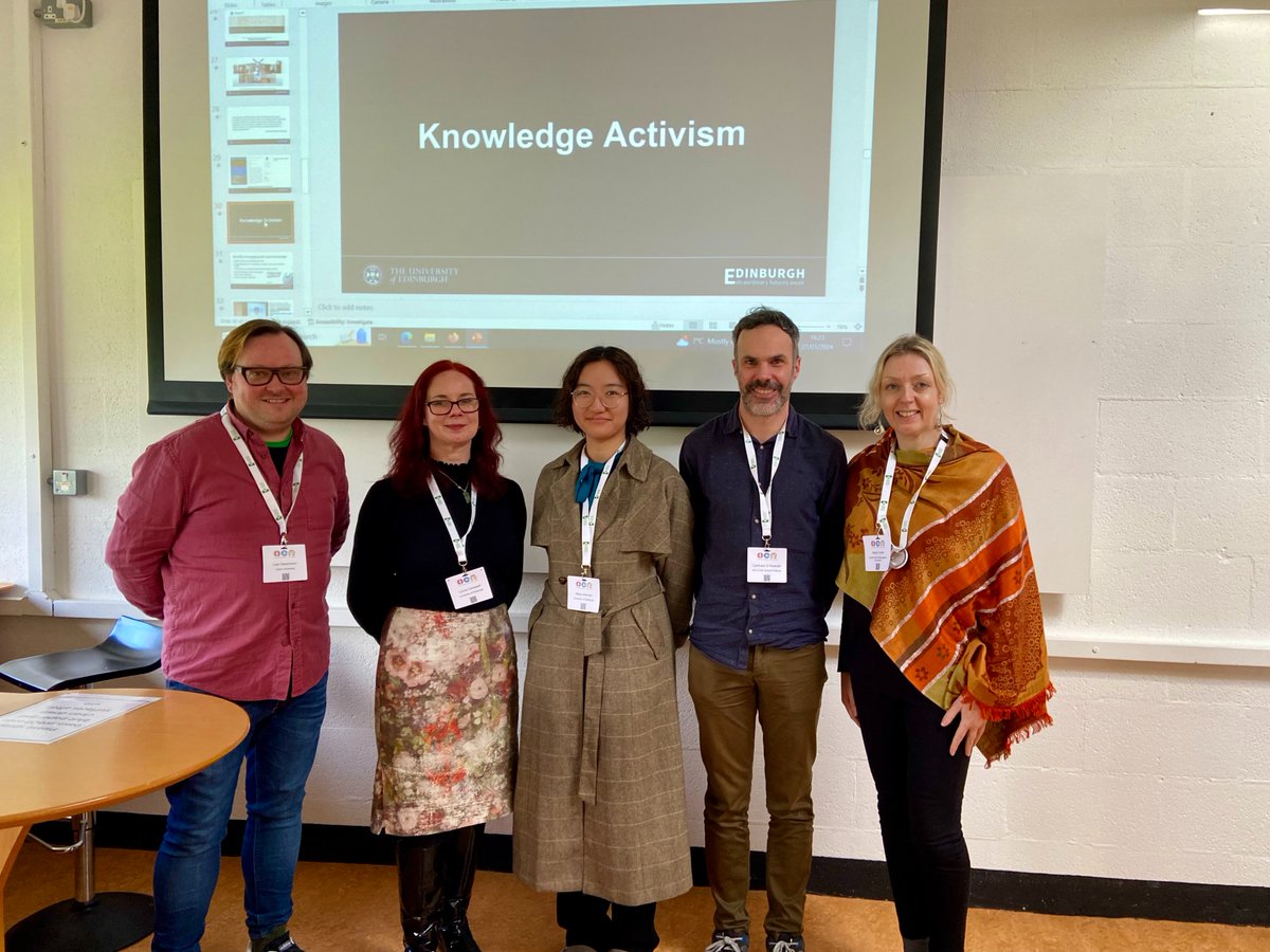 Really enjoyed talking about the knowledge activism of our fabulous student interns along with Mayu Ishimoto at #OER24 yesterday.