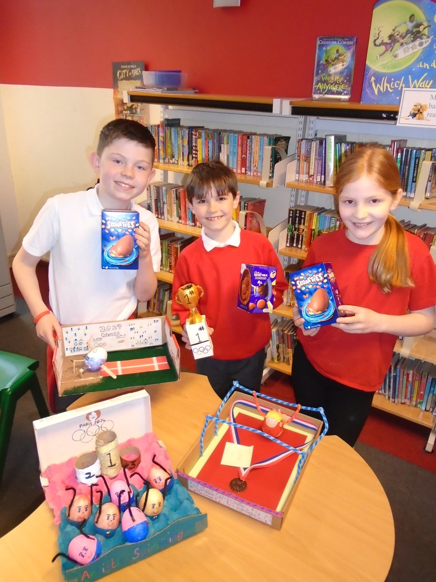 Well done to the Easter egg decorating winners in Henshaw - some cracking designs!