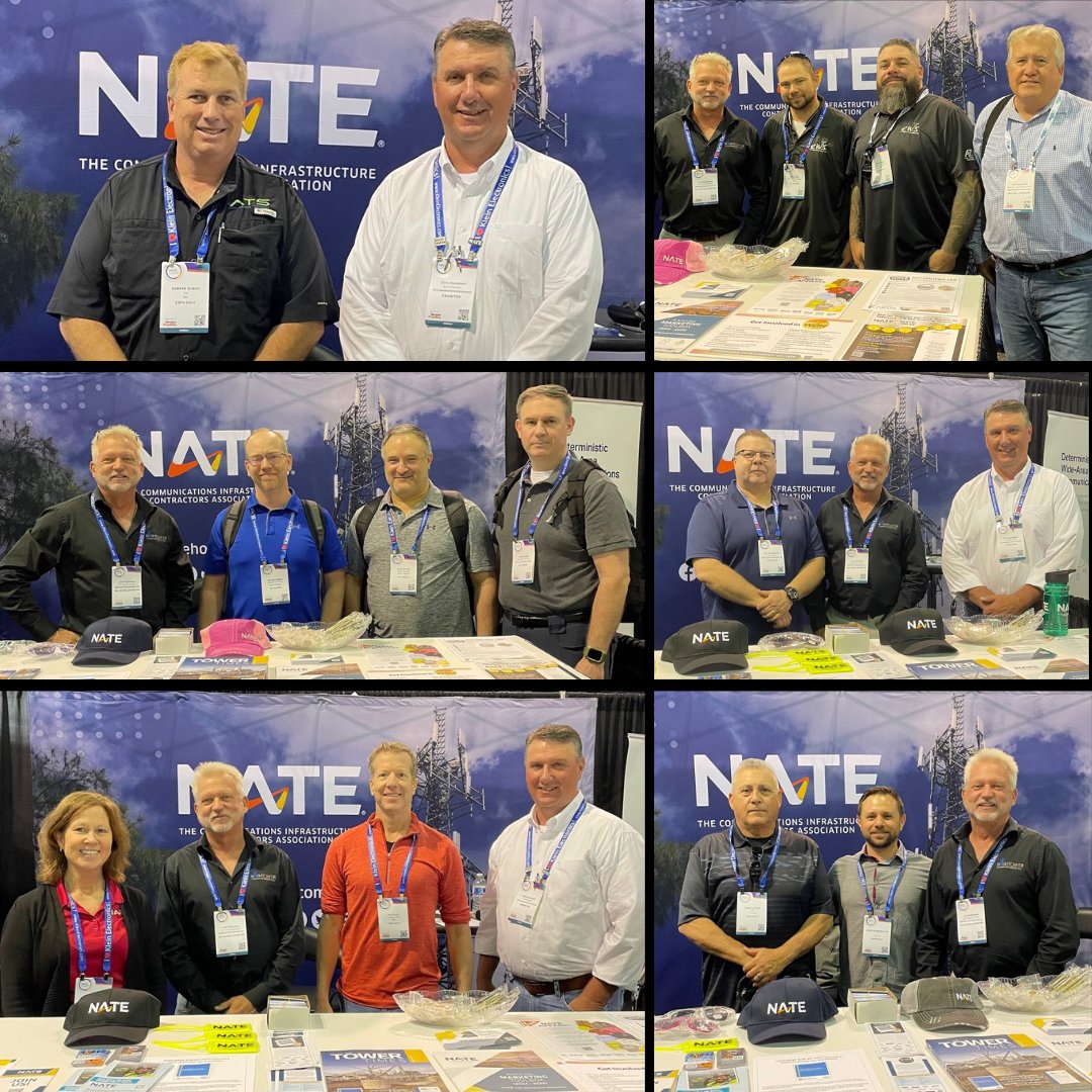 Great first two days at #IWCE2024 in Orlando, Florida for #NATE. If you are at the IWCE event today, stop by NATE booth 231 to say hello. Thank you to Joel Hightower, Chris Memmott, Scott Burdette, and Ken Clark for helping out.