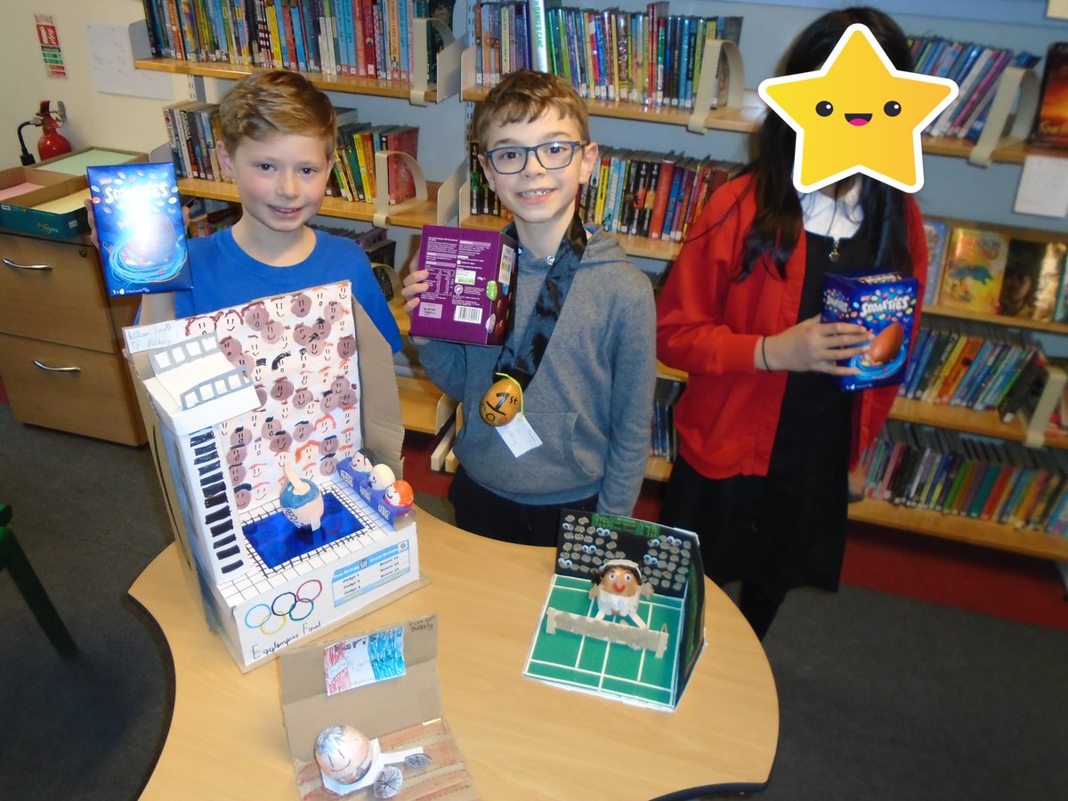 Well done to the Easter egg decorating winners in Bulkeley - some cracking designs!