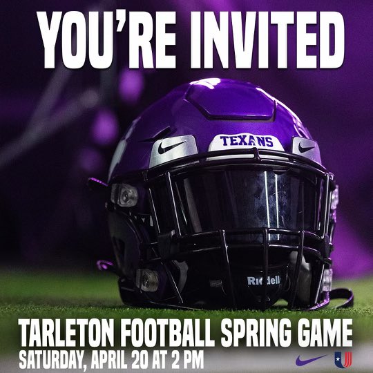Blessed to be invited to the Tarleton spring game! @CoachDJWagner